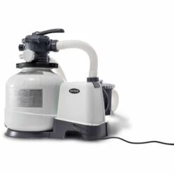 Groupe De Filtration à Sable SX2800 8 M³/h Pour Piscine Jusqu'à 56 M³ - Intex - Blanc