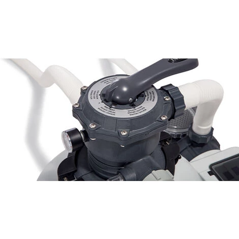 Groupe De Filtration à Sable SX2800 8 M³/h Pour Piscine Jusqu'à 56 M³ - Intex - Blanc – Image 4