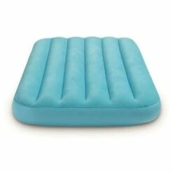 Matelas Gonflable Floqué Pour Enfant Intex - 157 - Bleu Clair - Bleu Clair