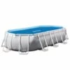 Bâche à Bulles Renforcée Pour Piscine Tubulaire Ovale 6,10 X 3,05 M - Intex - Bleu