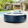 Spa Gonflable Intex PureSpa Blue Navy 6 Places - Bleu Nuit