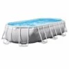 Piscine Tubulaire Prism Frame - Ovale - 6,10 M X 3,05 M X 1,22 M De Intex