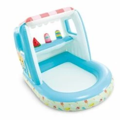 INTEX Aire De Jeux Gonflable Marchand De Glace - Multicolore