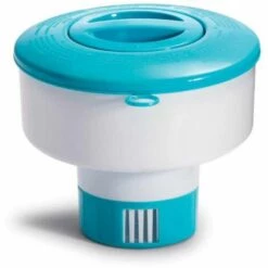 Diffuseur De Chlore Intex 17,8cm - Bleu Et Blanc