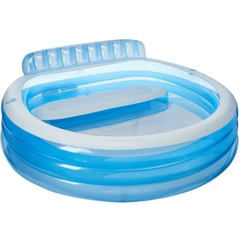 INTEX 57190 - Piscine Chaise 'famille' Cm 224X216X76