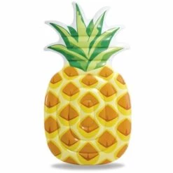 Matelas Ananas Géant 216 Cm Intex - Jaune - Jaune Et Assortis