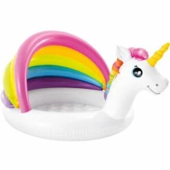 Piscine Pour Bébé Forme De Licorne 127x102x69 Cm INTEX