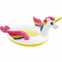 Piscine à Pulvérisation Forme De Licorne 272x193x104 Cm INTEX
