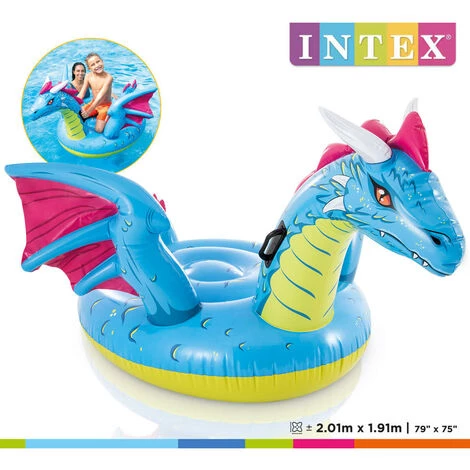 Dragon à Chevaucher 201x191 Cm INTEX - Multicolore – Image 4