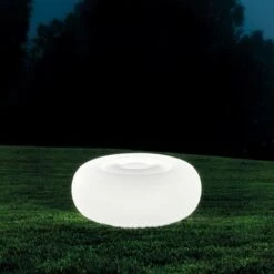 Pouf à LED 86x33 Cm INTEX - Blanc