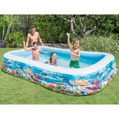 Piscine Swim Center Family 305x183x56 Cm Design De Vie Marine INTEX – Image 2