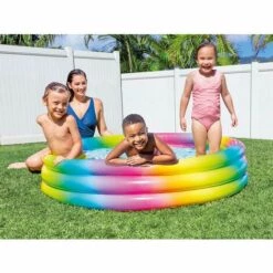 Piscine Gonflable Arc-en-ciel - Intex - Multicolore