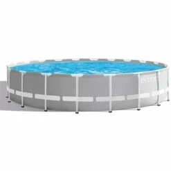 Piscine Tubulaire Prism Frame - Ronde - Ø 5,49 M X 1,22 M De Intex