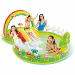 Aire De Jeux Gonflable Intex Mon Jardin