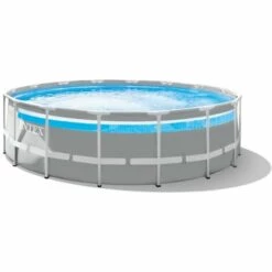 Piscine Tubulaire Clear Window - Ronde - Ø 4,88 M X 1,22 M De Intex