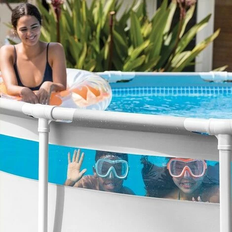 Piscine Tubulaire Clear Window - Ronde - Ø 4,88 M X 1,22 M De Intex – Image 3