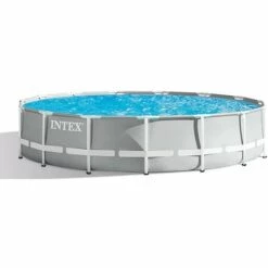 Piscine Tubulaire Prism Frame - Ronde - Ø 4,57 M X 1,07 M De Intex