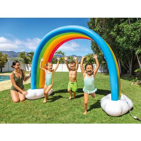 Arc-en-ciel Gonflable Avec Jets - Intex