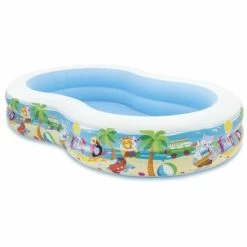 Piscine Enfant Paradis Lagoon Intex - Piscine - Bleu