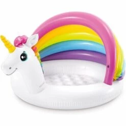 Pataugette Bébé Gonflable Licorne 127 X 102 X 69 Cm Intex