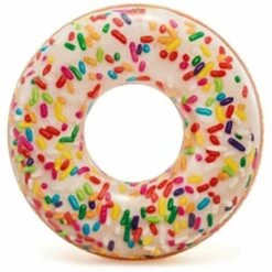 Flotteur Gonflable Pour Piscine 114Cm Plastic Donut Candy Intex 56263Np