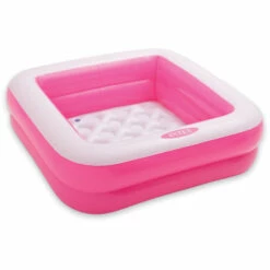 Piscine Gonflable Carrée Rose - Intex - Rose