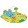 INTEX Aire De Jeux Gonflable Petit Dino - Vert