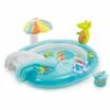 INTEX Aire De Jeux Gonflable Alligator - Bleu