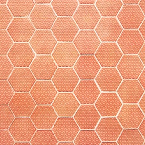 INTEX Tapis Mousse 8 Dalles Modulables Façon Tomette - Rouge – Image 2