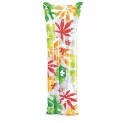 INTEX Matelas Gonflable Fashion Palmiers - Vert