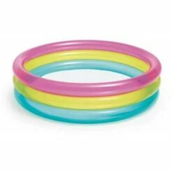 INTEX Piscine Gonflable Enfant "Rainbow" 86cm Multicolore