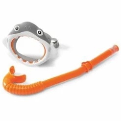 Kit Masque Et Tuba Enfant "Requin" Intex - 3 à 8 Ans