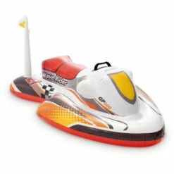 INTEX Scooter Gonflable 1 Place à Chevaucher Rouge - Rouge