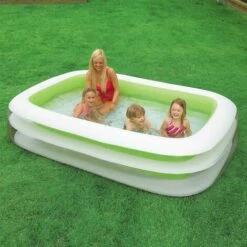 INTEX Piscine Gonflable Rectangulaire Vert
