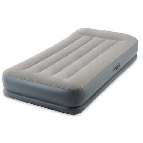 Intex 64116 Matelas Gonflable Une Place En Fiber Tech