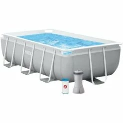 Piscine Rectangulaire Intex 300x175 Cm Hors Sol Couleur Gris 26784 | Gris