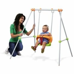 Balançoire Portique 1er Âge Intex 120x124x120cm