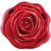 Matelas Gonflable Rose Rouge 137x132 Cm Bouée De Piscine Intex Red Rose 58783 NP
