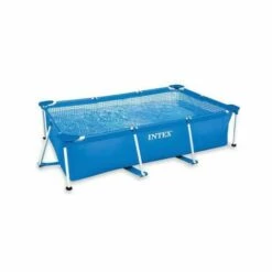 INTEX Intex Piscine Metal Frame Junior Rectangulaire Tubulaire (l)2,60 X (l)1,60 X (h)0,65m (28271)