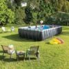 Intex Piscine Ultra XTR Rectangulaire 9.75 X 4.88 X 1.32 M
