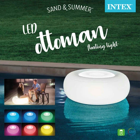 Intex 68697 Pouf Gonflable Avec Led – Image 5