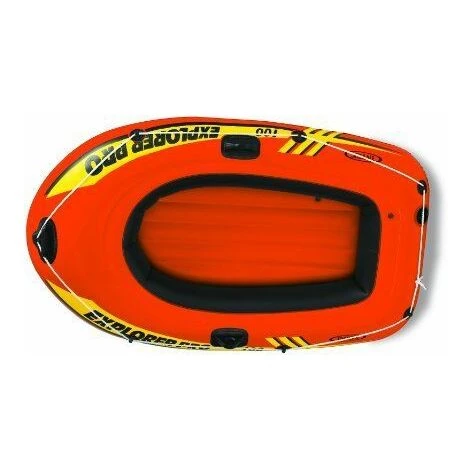 Intex - 58355Np - Jeu D Eau Et De Plage - Bâteau 1 Place "Explorer Pro 100" - 160 X 94 X 29 Cm