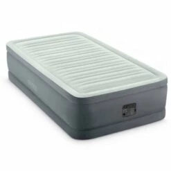 Lit Gonflable électrique 1 Personne Intex PremAire I - Gris