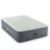 Lit Gonflable électrique 2 Personnes Queen Size Intex PremAire I - Gris