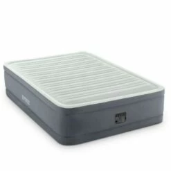Lit Gonflable électrique 2 Personnes Queen Size Intex PremAire I - Gris