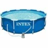 INTEX 10Ft X 30In Metal Frame Pool Set