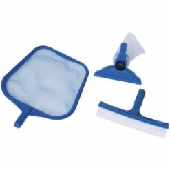 INTEX Kit De Nettoyage Pour Piscine - 3 Pièces - 48 X 34 X 12 - Bleu
