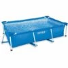 Piscine Tubulaire Metal Frame Junior Rectangulaire 2,20 X 1,50 X 0,60 M - Intex - Bleu